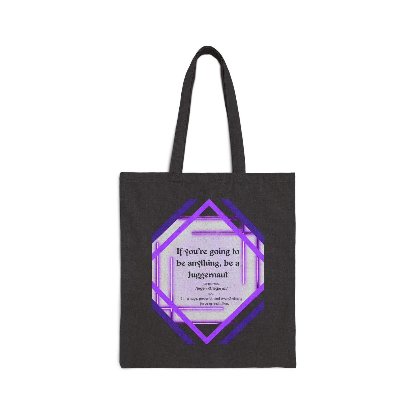 Juggernaut Cotton Canvas Tote Bag