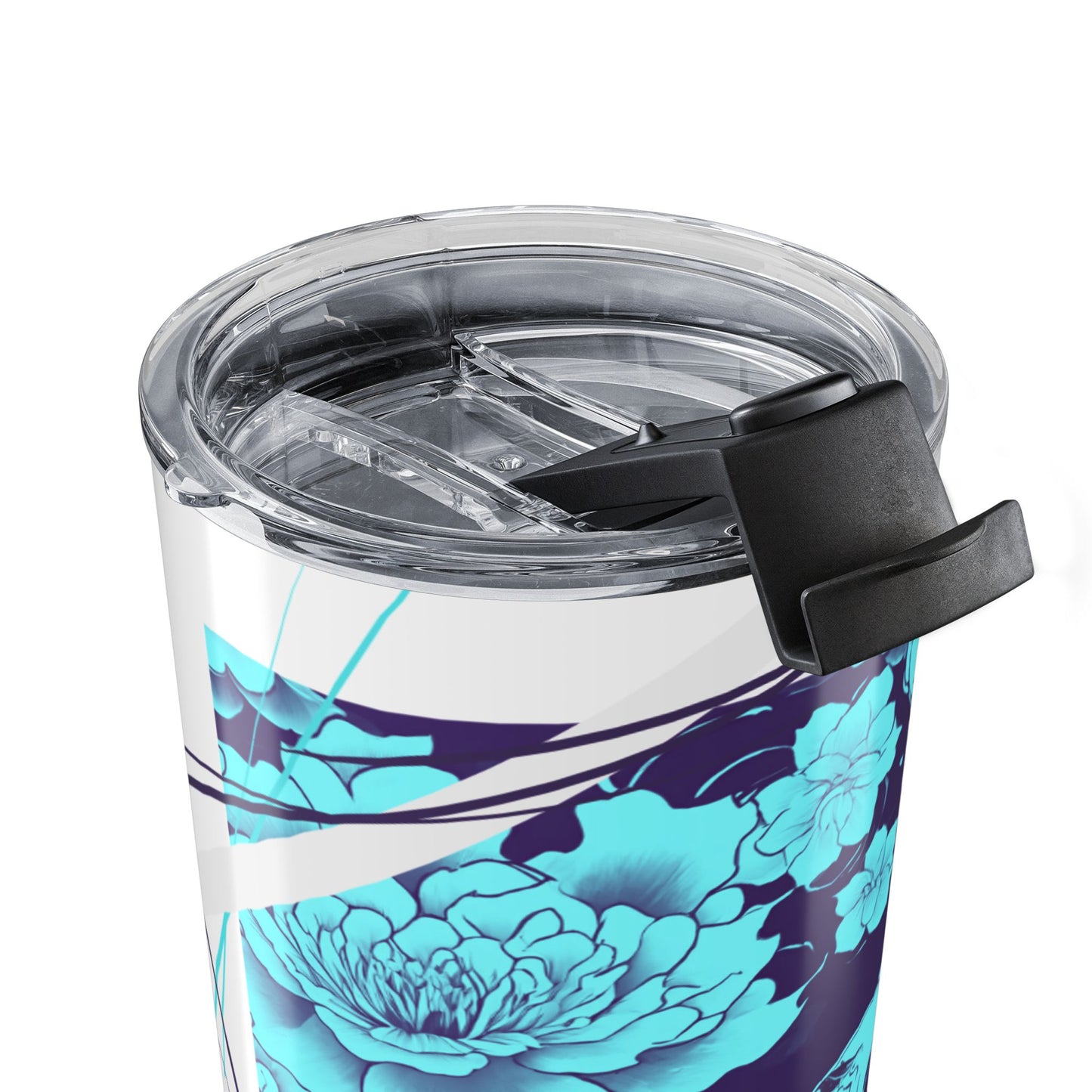 Chic Teal Koi Fish Tumbler - 20oz Just Gigi IFYKYK