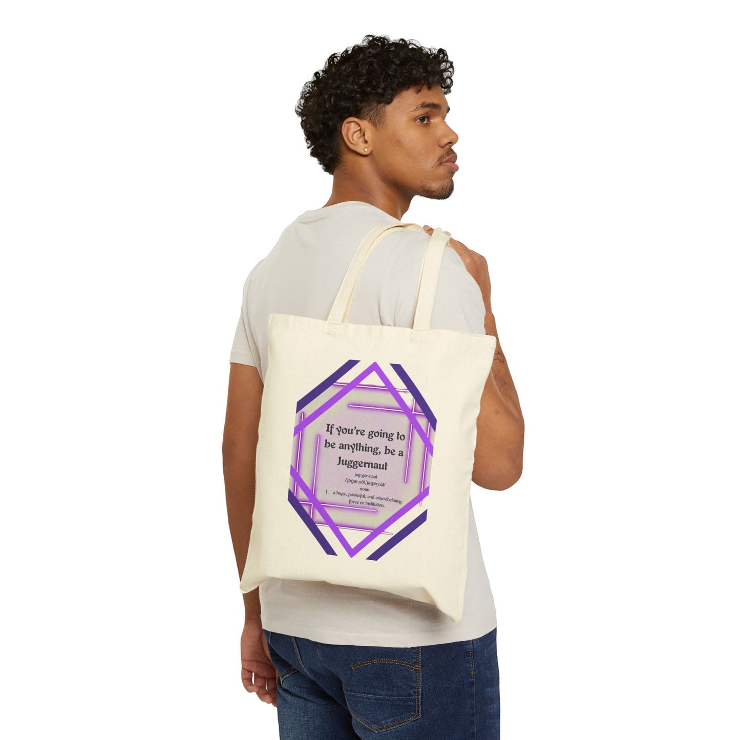 Juggernaut Cotton Canvas Tote Bag