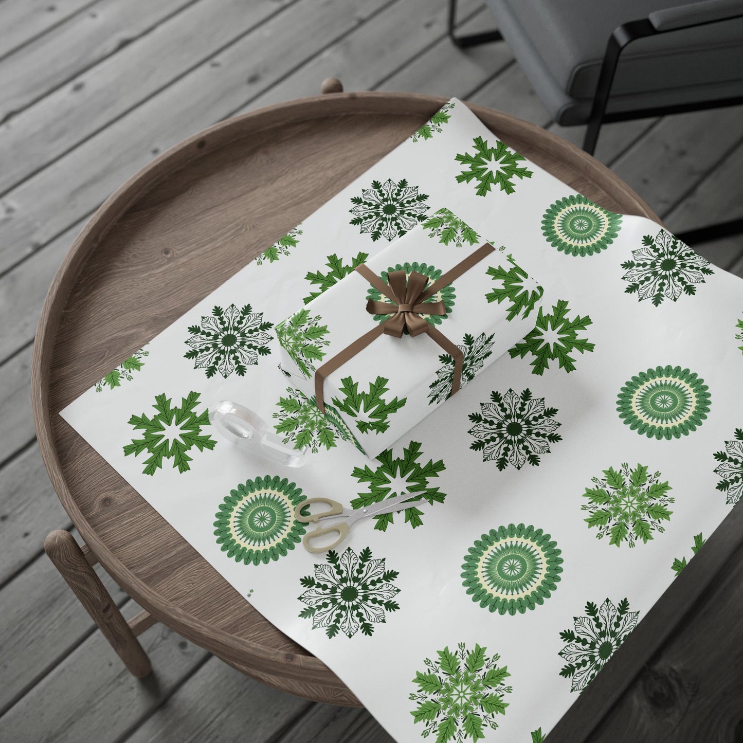 Evergreen Mandala Wrapping Paper Roll Just Gigi IFYKYK
