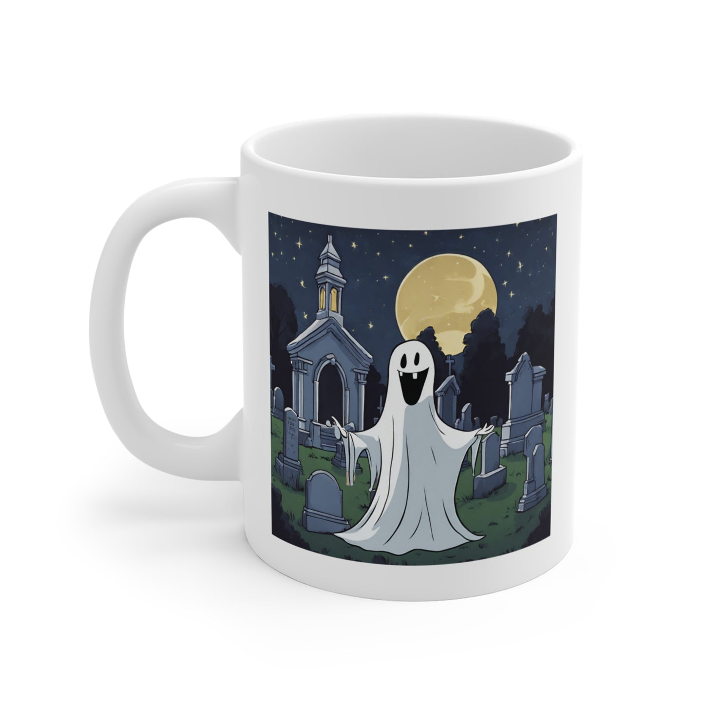 Dad Jokes Ghosties Mug 11oz