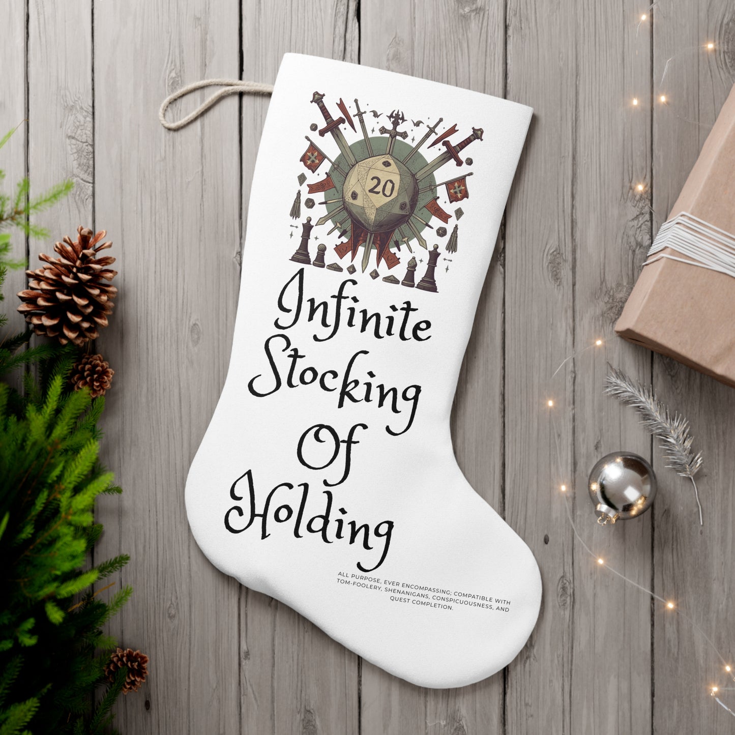 Infinite Stocking of Holding RPG Must Haves - Just Gigi IFYKYK