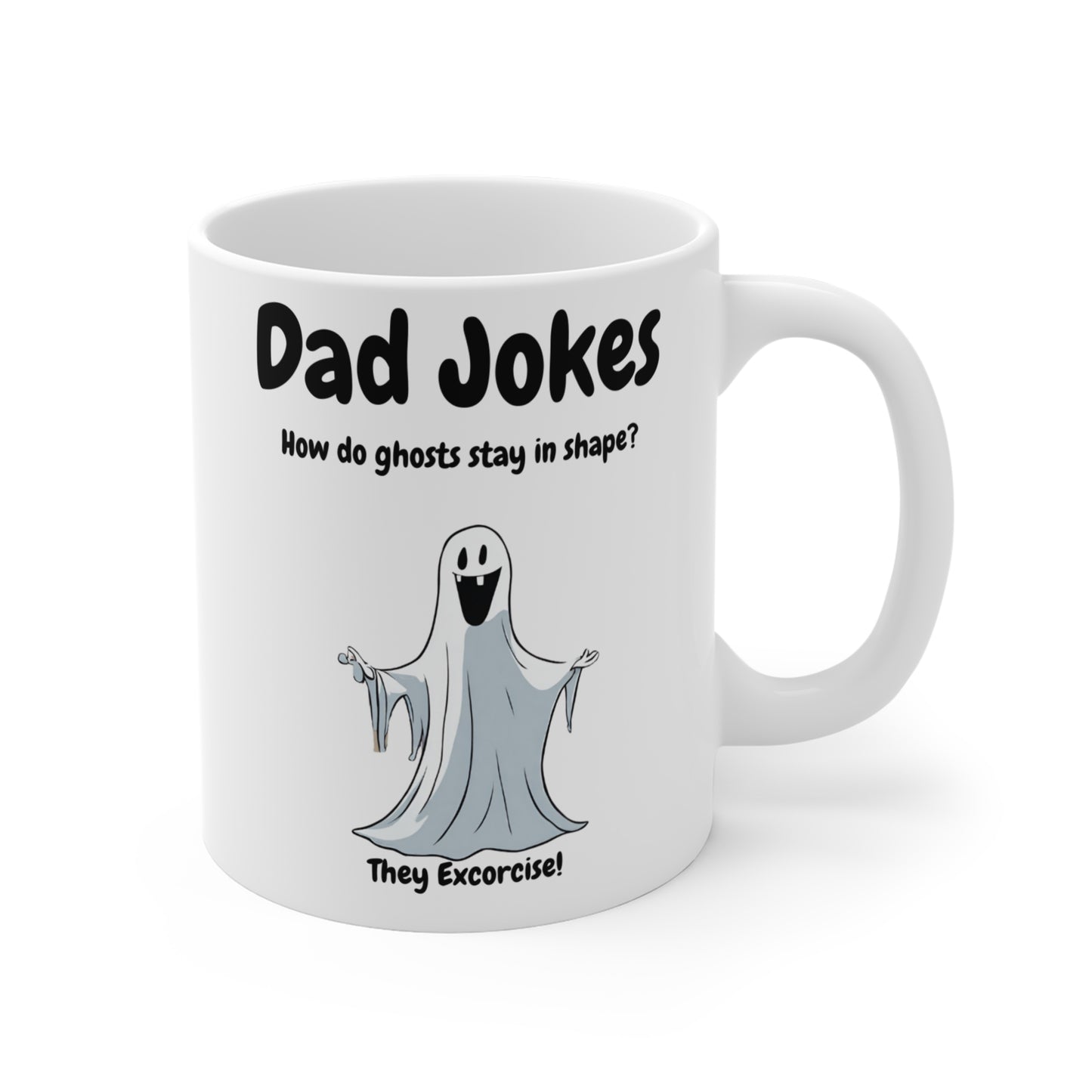 Dad Jokes Ghosties Mug 11oz