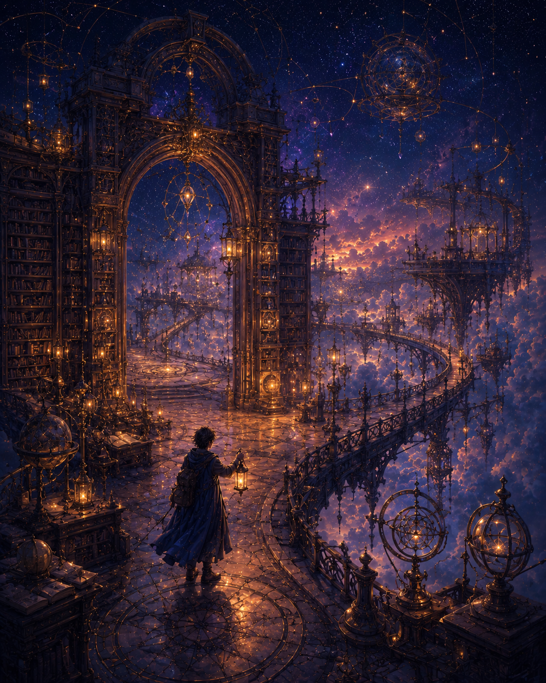 Worlds Imagined - Framed Artwork
