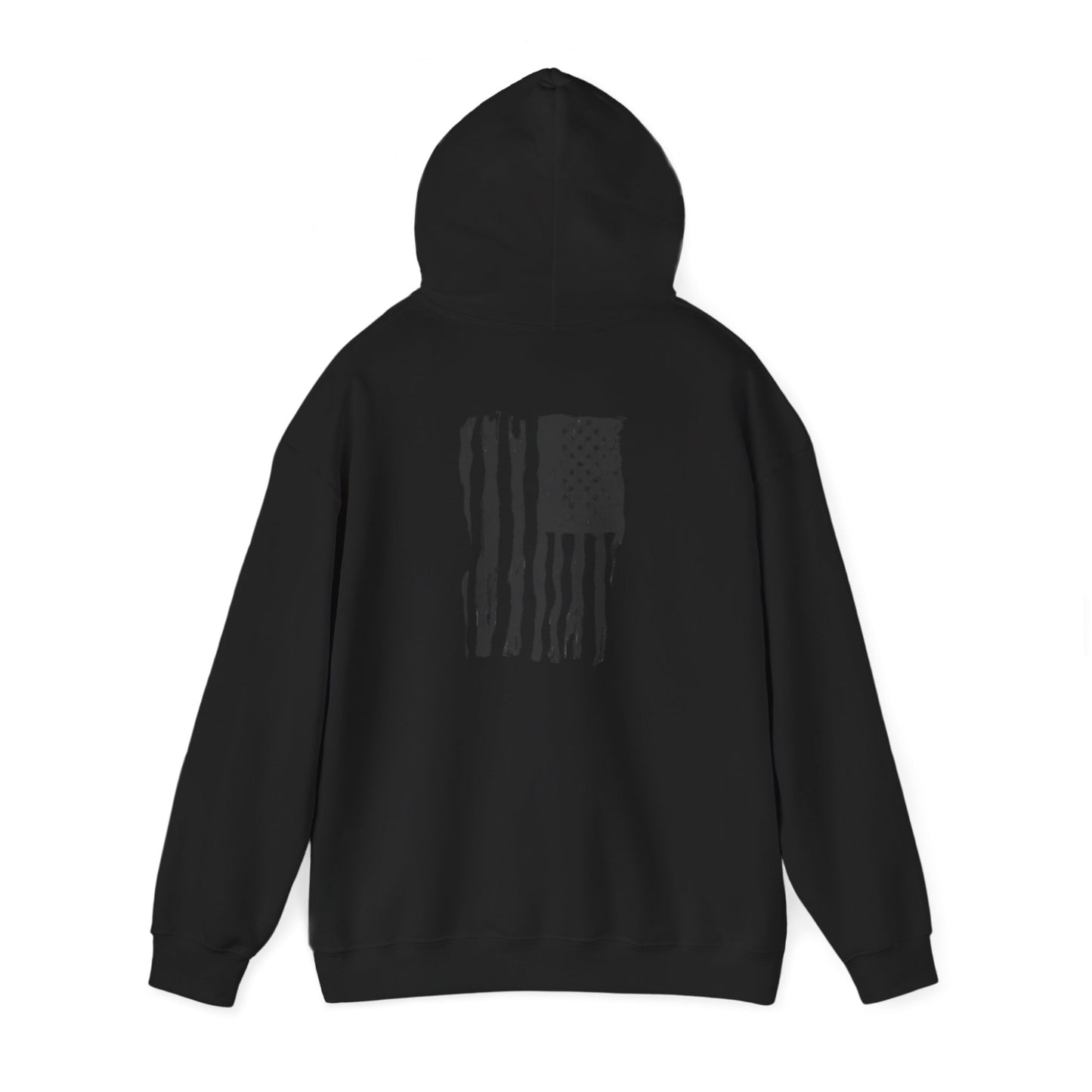 Resistance Hoodie — Vintage Flag Graphic Hooded Sweatshirt (Est. 1776)