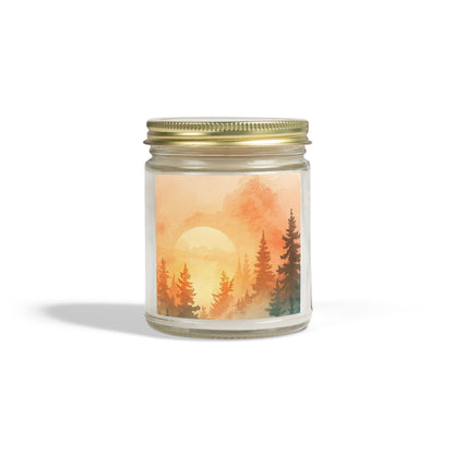 Sunset Forest Coconut Apricot Wax Candle - Just Gigi IFYKYK