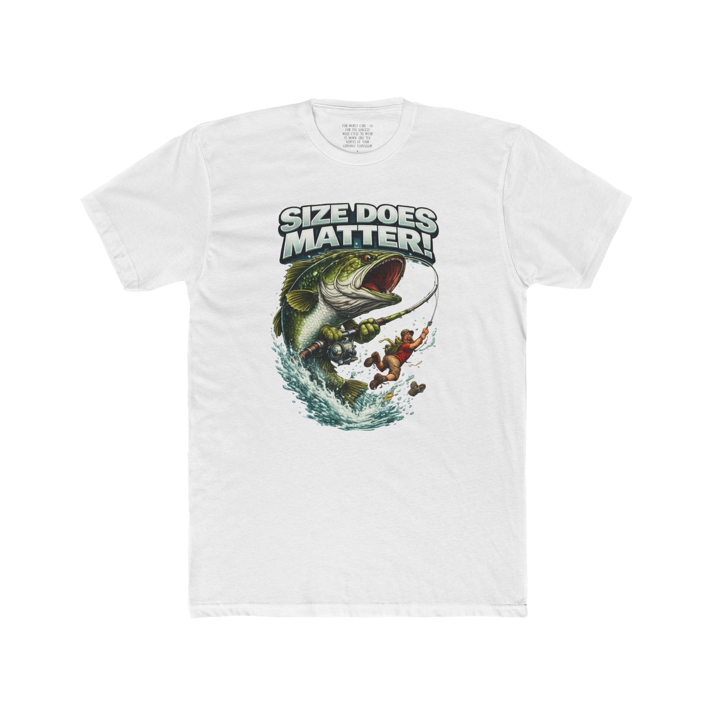 Size Does Matter!' Big Bass Graphic Tee - EDRL By Just Gigi IFYKYK