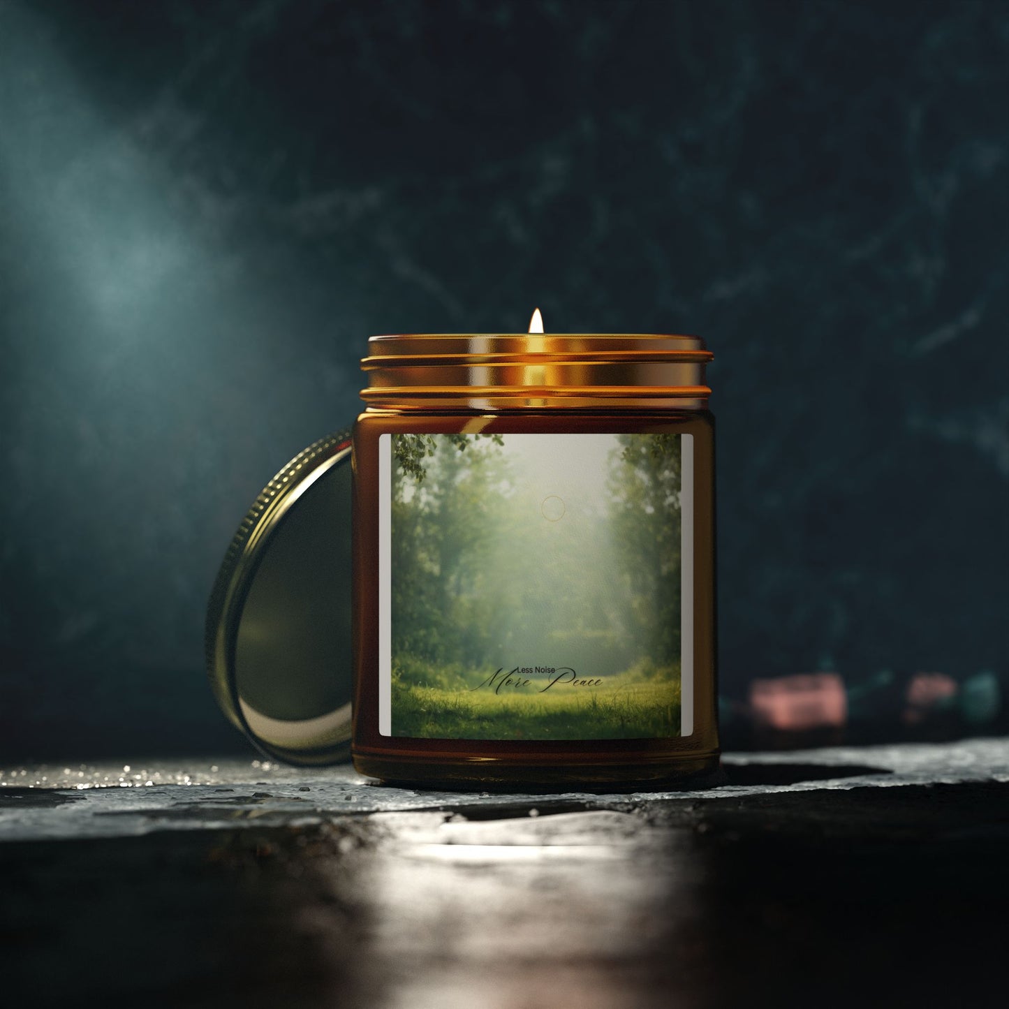 Less Noise More Peace Jar Candle - Just Gigi IFYKYK