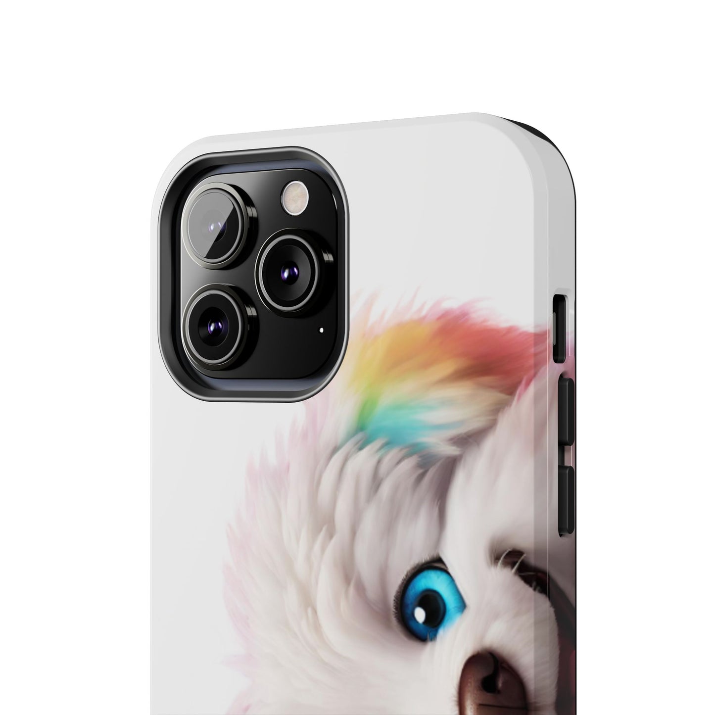 Peeking Doggo design Tough Phone Cases
