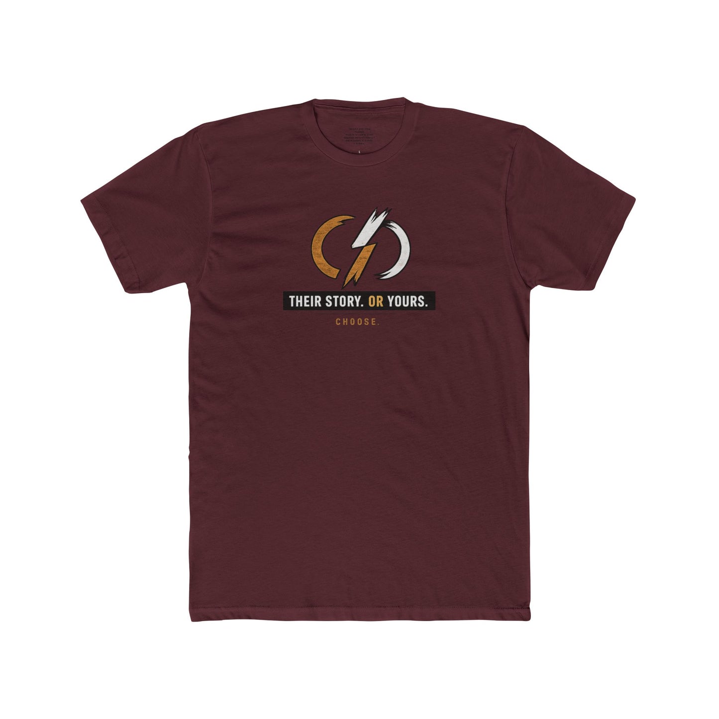 Their Story or Yours Graphic Cotton Tee ONWARD By Gigi