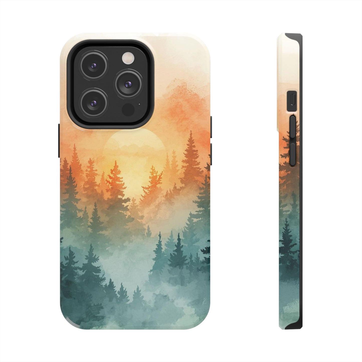 Sunset Forest Mist Tough Phone Case -Just Gigi IFYKYK