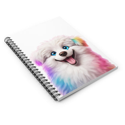 Rainbow Puppy Spiral Notebook - Just Gigi IFYKYK