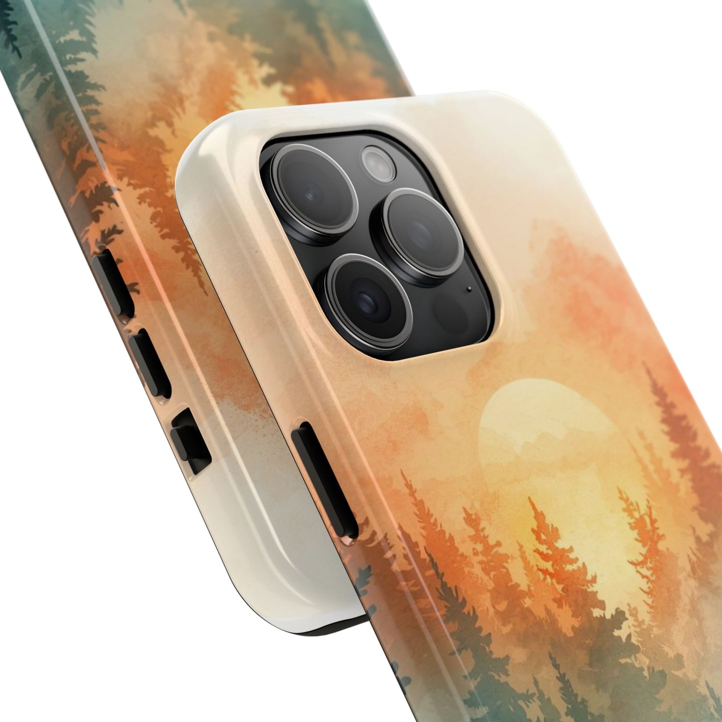 Sunset Forest Mist Tough Phone Case -Just Gigi IFYKYK