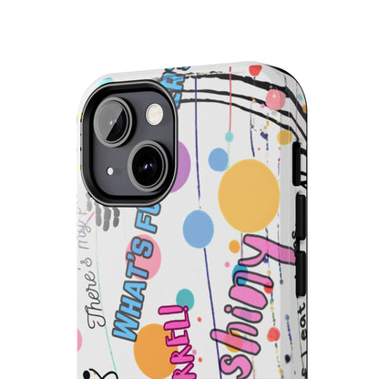 ADHD out loud Tough Phone Case by Just Gigi IFYKYK