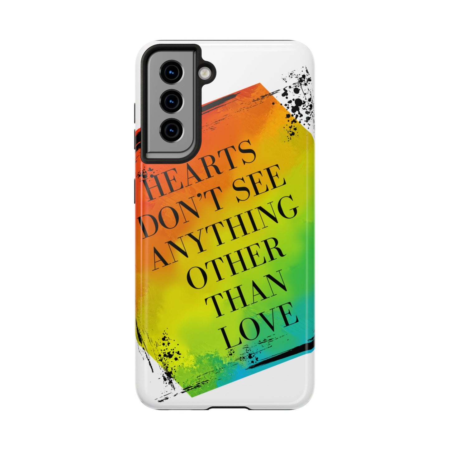 Hearts don't see anything other than love Tough Phone Cases Just Gigi IFYKYK