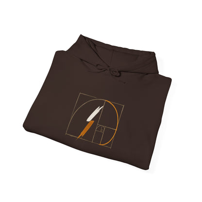 ONWARD Hoodie —Fibonacci Spiral Minimal Design