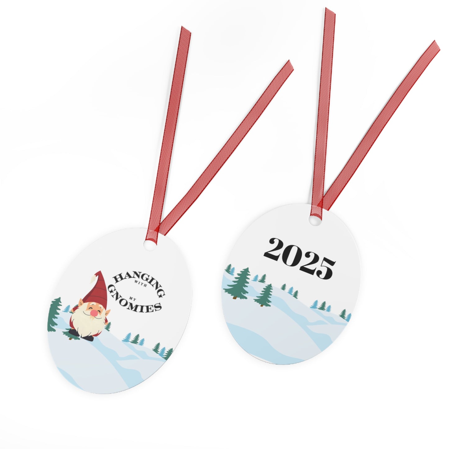 Hanging With My Gnomies 2 2025 Keepsake Ornament