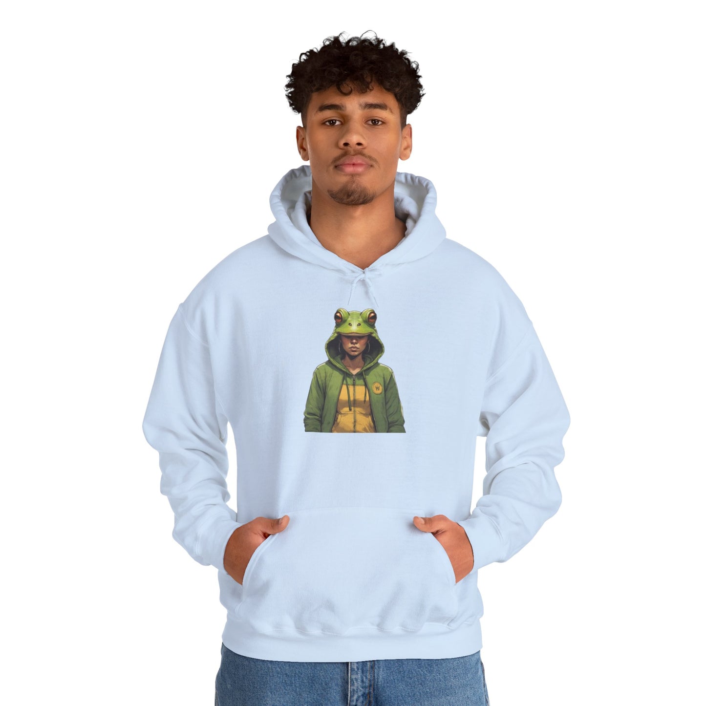 Frog Woman Graphic Hoodie – Unique Statement Streetwear  Just Gigi IFYKYK