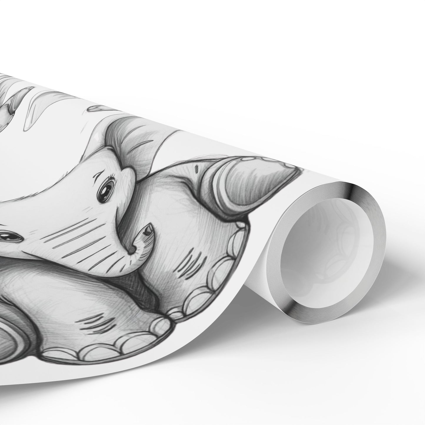 White Elephant Gift Wrapping Paper - Just Gigi IFYKYK