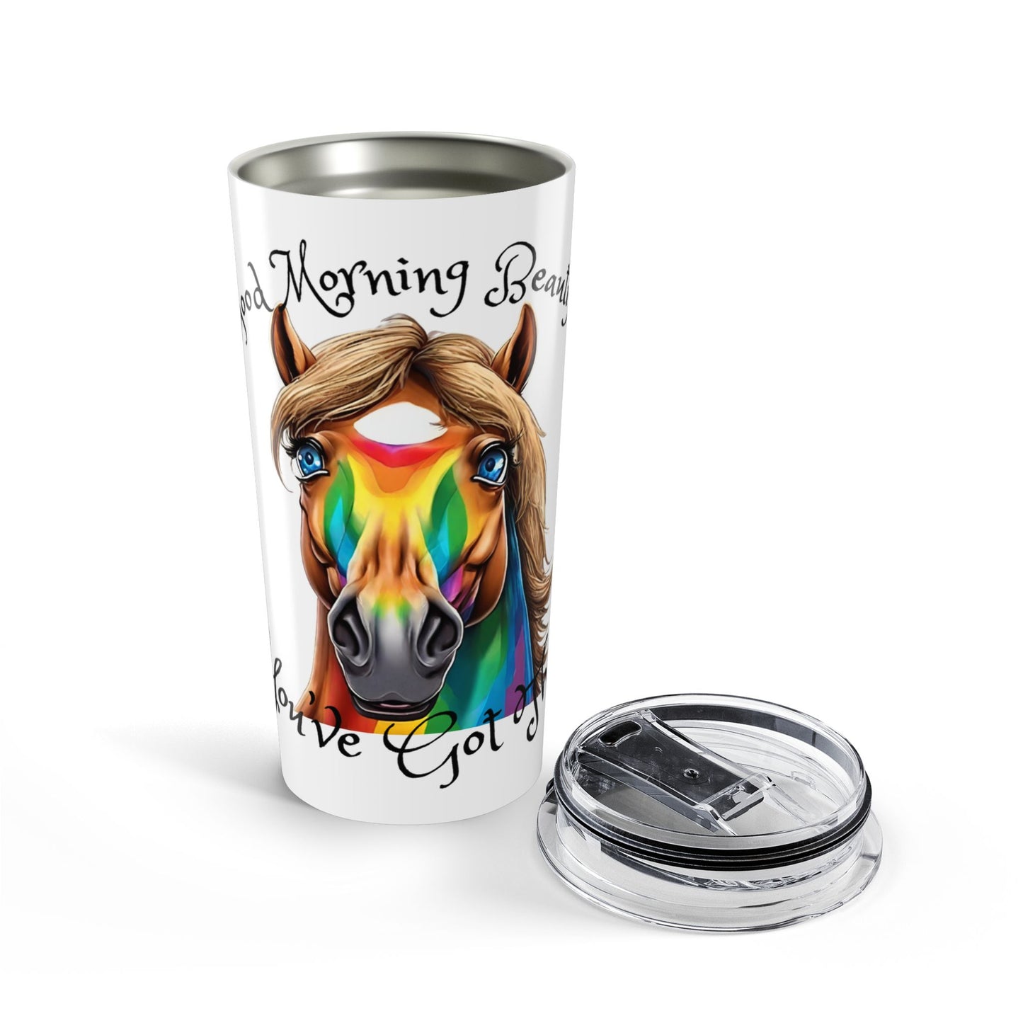 Elegant Horse Design 20oz Tumbler Just Gigi IFYKYK