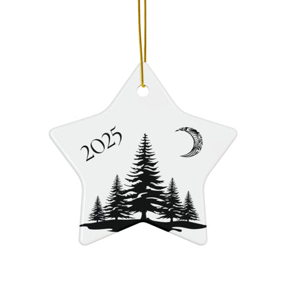 2025 Filigree Moon Ceramic Star Ornament – Just Gigi IFYKYK