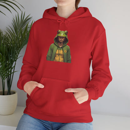 Frog Woman Graphic Hoodie – Unique Statement Streetwear  Just Gigi IFYKYK