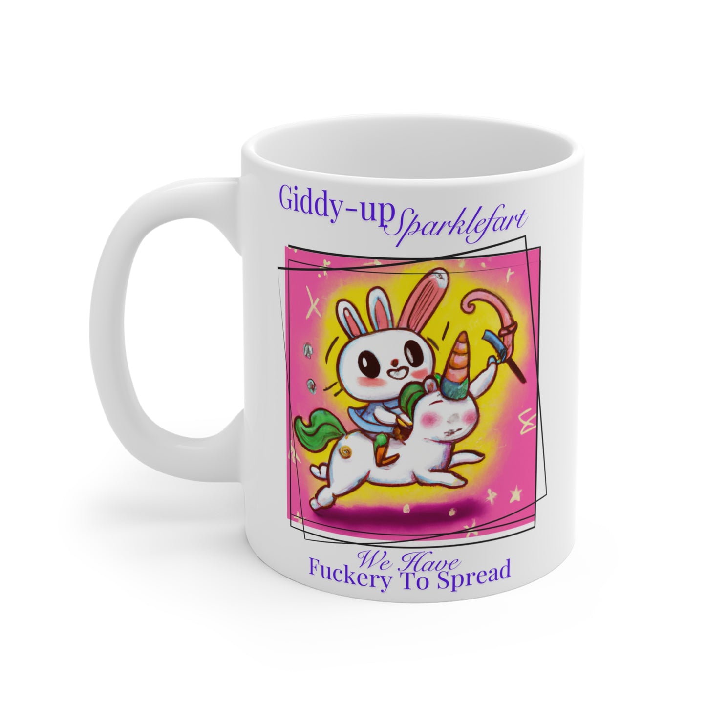 Giddy Up Unicorn Mug – Just Gigi IFYKYK *ADULT *