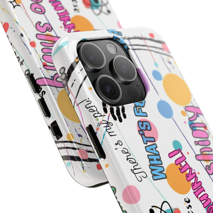 ADHD out loud Tough Phone Case by Just Gigi IFYKYK