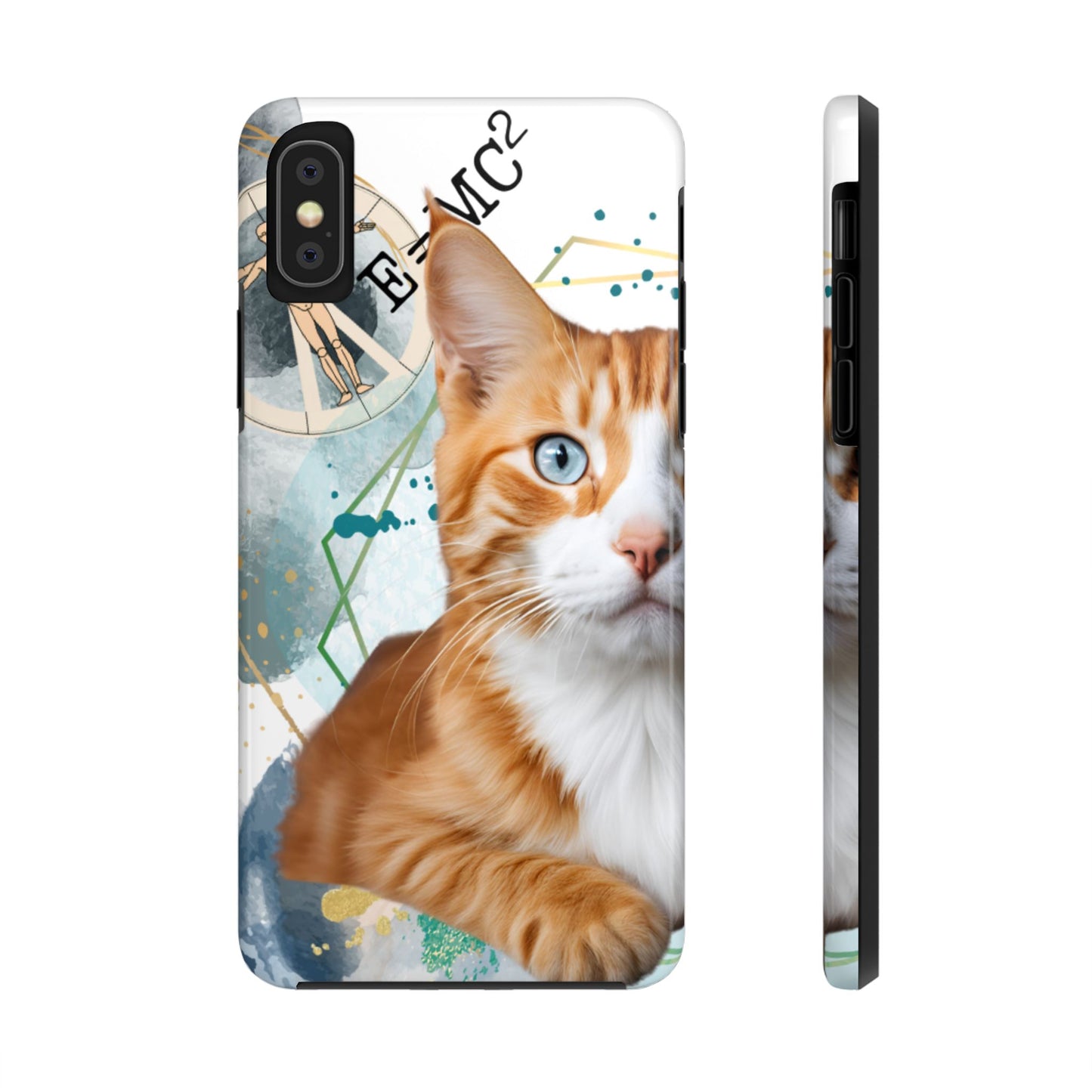 E=MC2 Cat Tough Phone Cases Just Gigi IFYKYK