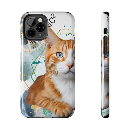 E=MC2 Cat Tough Phone Cases Just Gigi IFYKYK