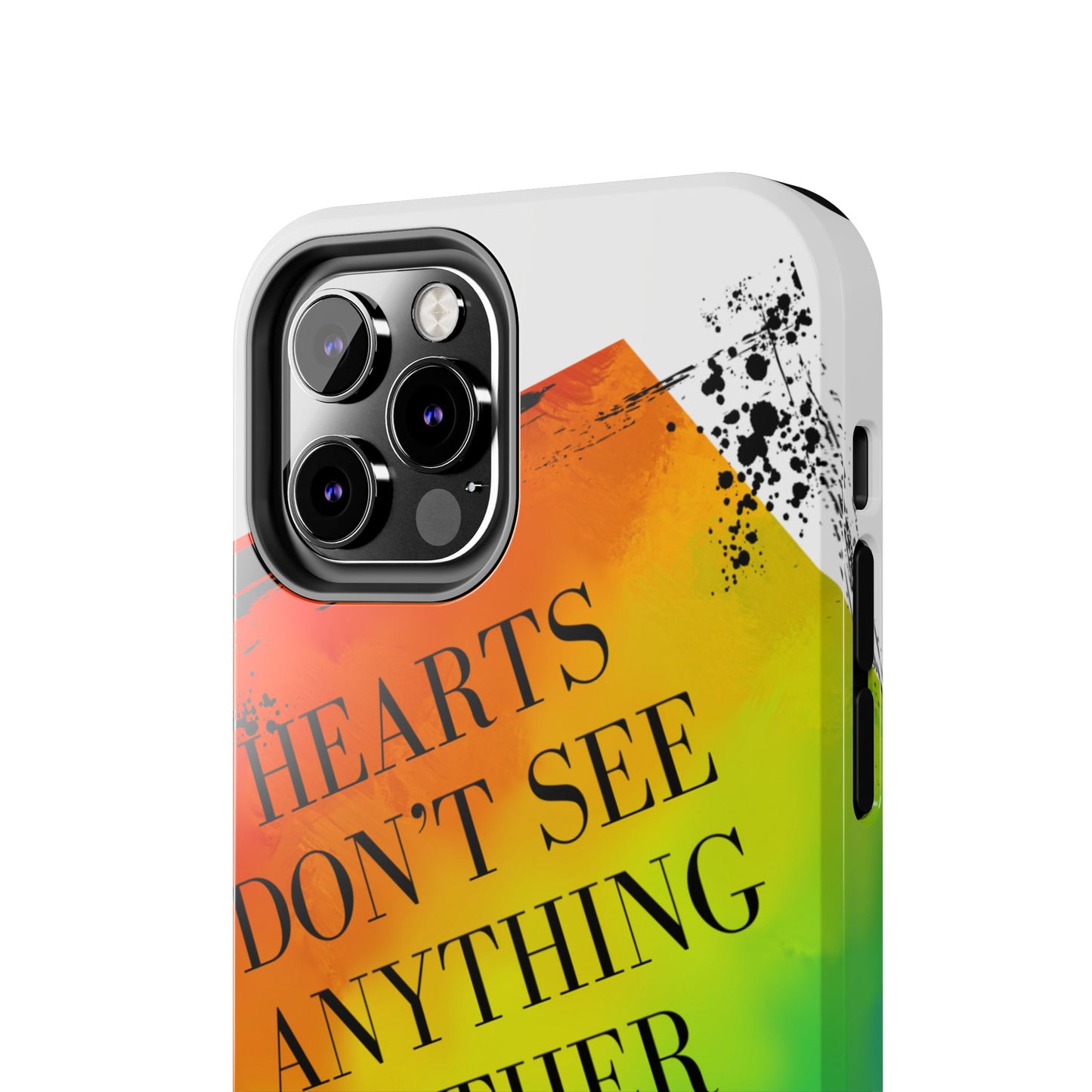Hearts don't see anything other than love Tough Phone Cases Just Gigi IFYKYK