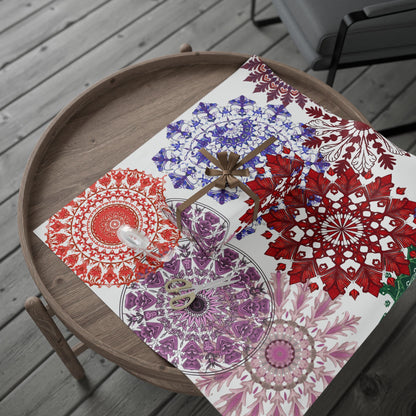 Kaleidoscope Mandala Snowflake Wrapping Paper -Just Gigi IFYKYK