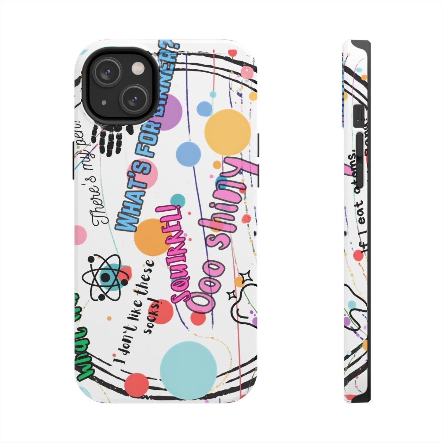 ADHD out loud Tough Phone Case by Just Gigi IFYKYK