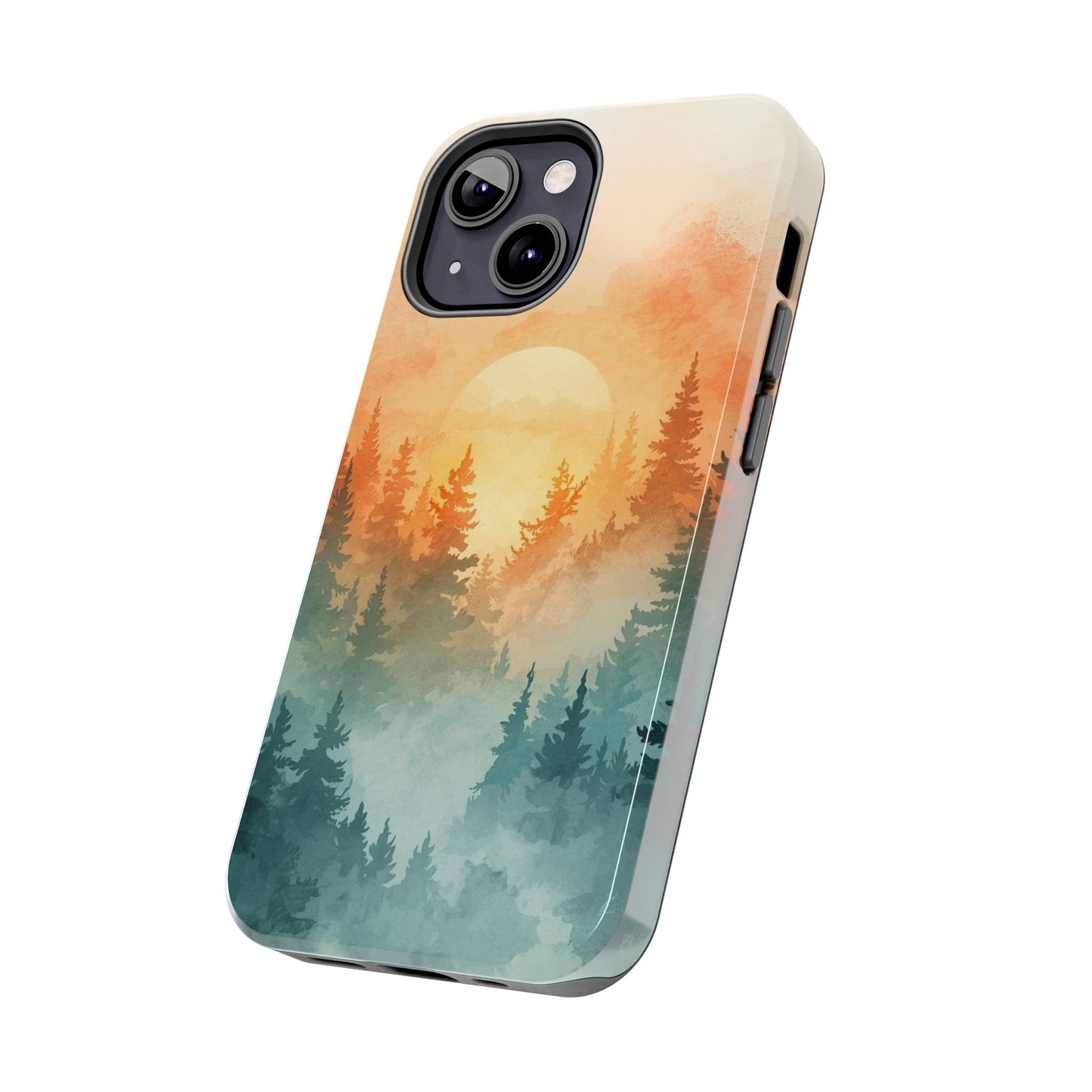 Sunset Forest Mist Tough Phone Case -Just Gigi IFYKYK