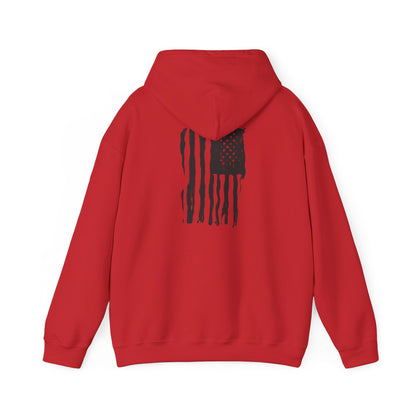 Resistance Hoodie — Vintage Flag Graphic Hooded Sweatshirt (Est. 1776)