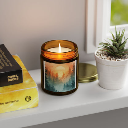 Sunrise Forest  Coconut Apricot Wax Candle (4oz or 9oz) Just Gigi IFYKYK