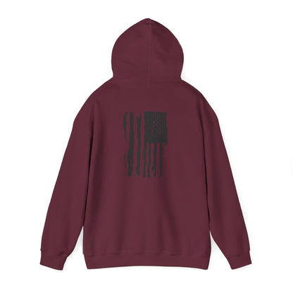 Resistance Hoodie — Vintage Flag Graphic Hooded Sweatshirt (Est. 1776)