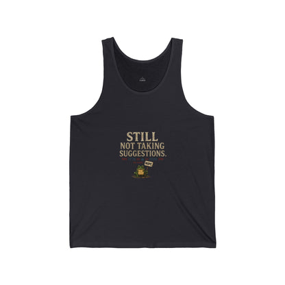 "Still Not Taking Suggestions" 250th Fun Frog Graphic Tank - Just Gigi IFYKY