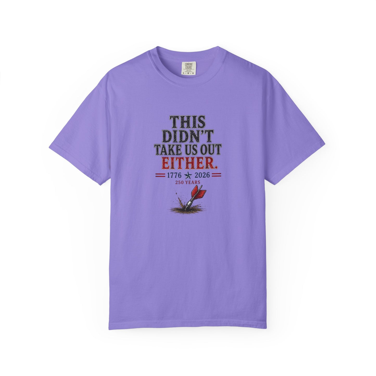 Lawn Dart Patriotic Graphic T-Shirt — 250th Anniversary 1776–2026