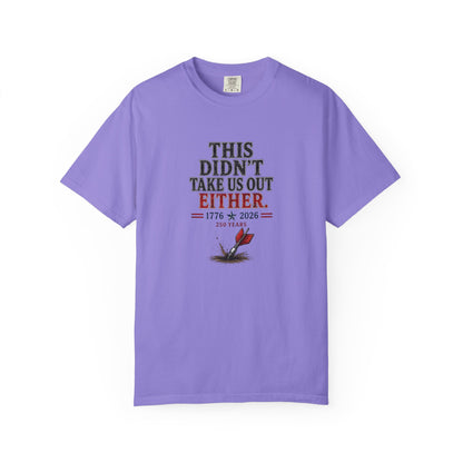 Lawn Dart Patriotic Graphic T-Shirt — 250th Anniversary 1776–2026