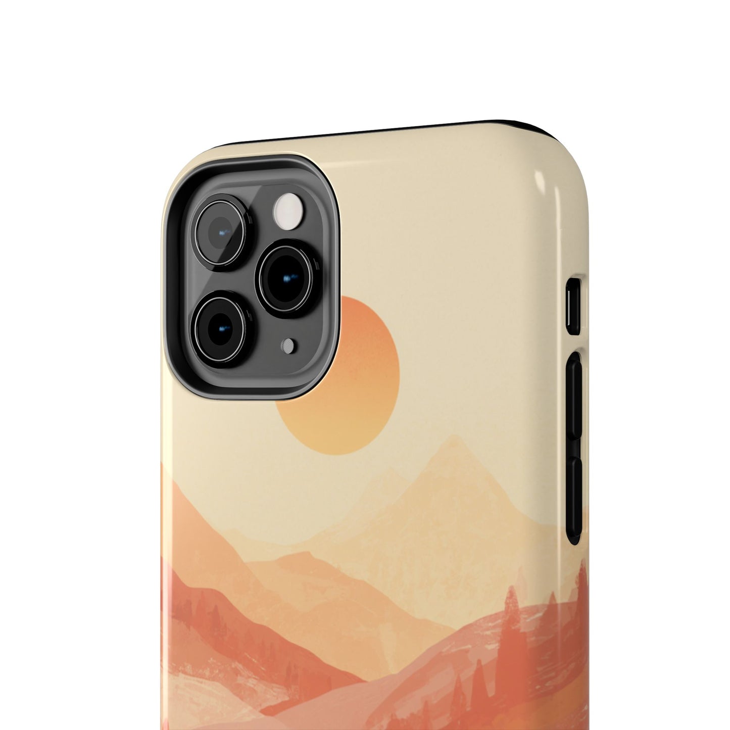 Sunset Mountain Meditation Tough Phone Case - Just Gigi IFYKYK