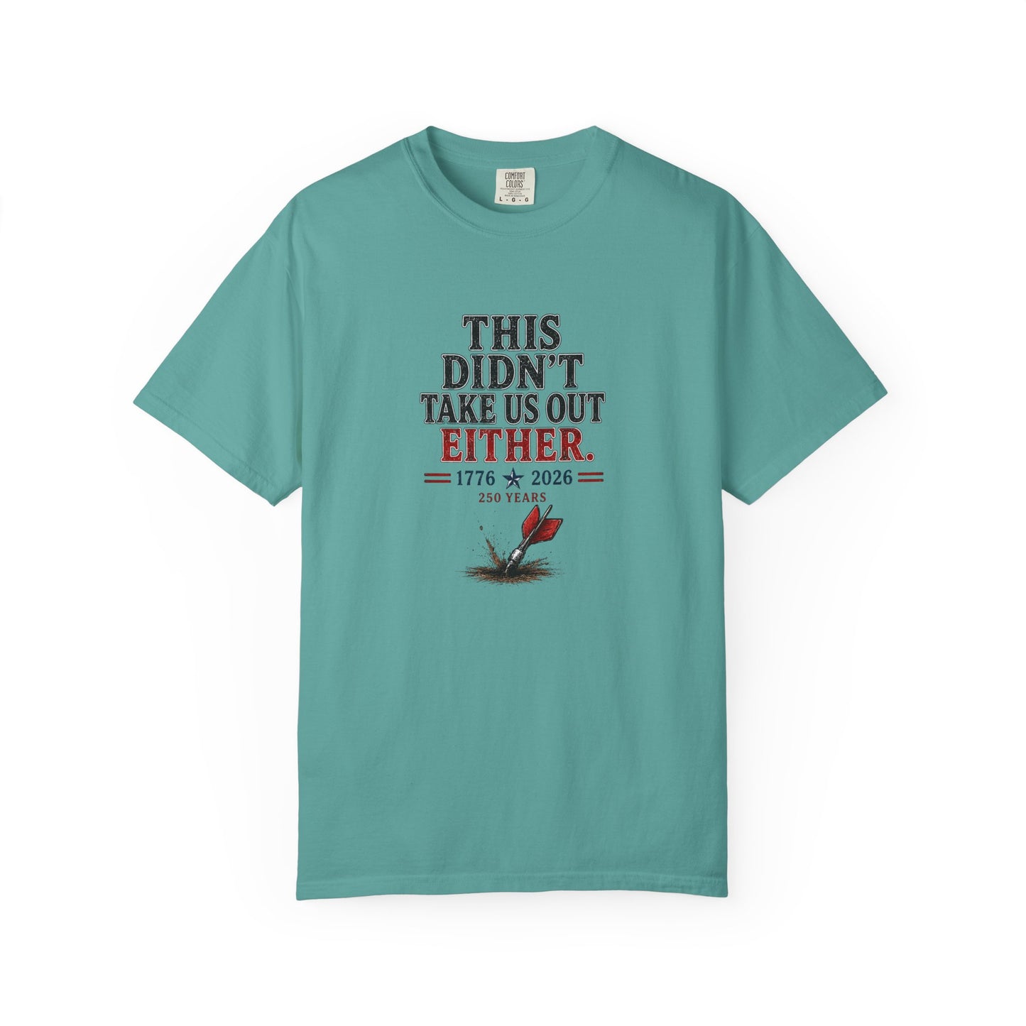 Lawn Dart Patriotic Graphic T-Shirt — 250th Anniversary 1776–2026