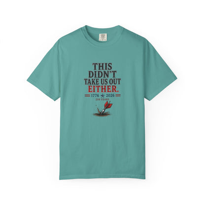 Lawn Dart Patriotic Graphic T-Shirt — 250th Anniversary 1776–2026