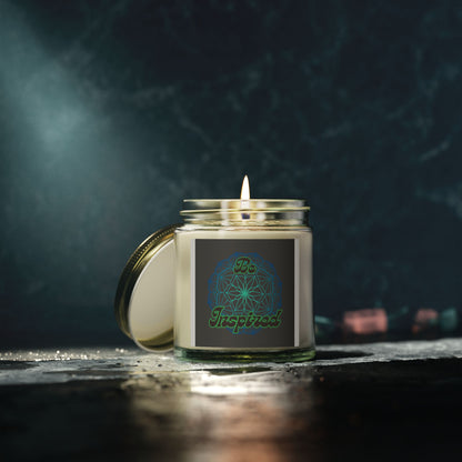 Be Inspired Coconut Apricot  Wax Jar Candle (4oz/9oz) Just Gigi IFYKYK