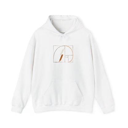 ONWARD Hoodie —Fibonacci Spiral Minimal Design