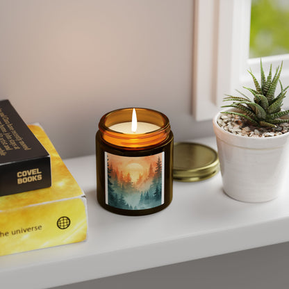 Sunrise Forest  Coconut Apricot Wax Candle (4oz or 9oz) Just Gigi IFYKYK