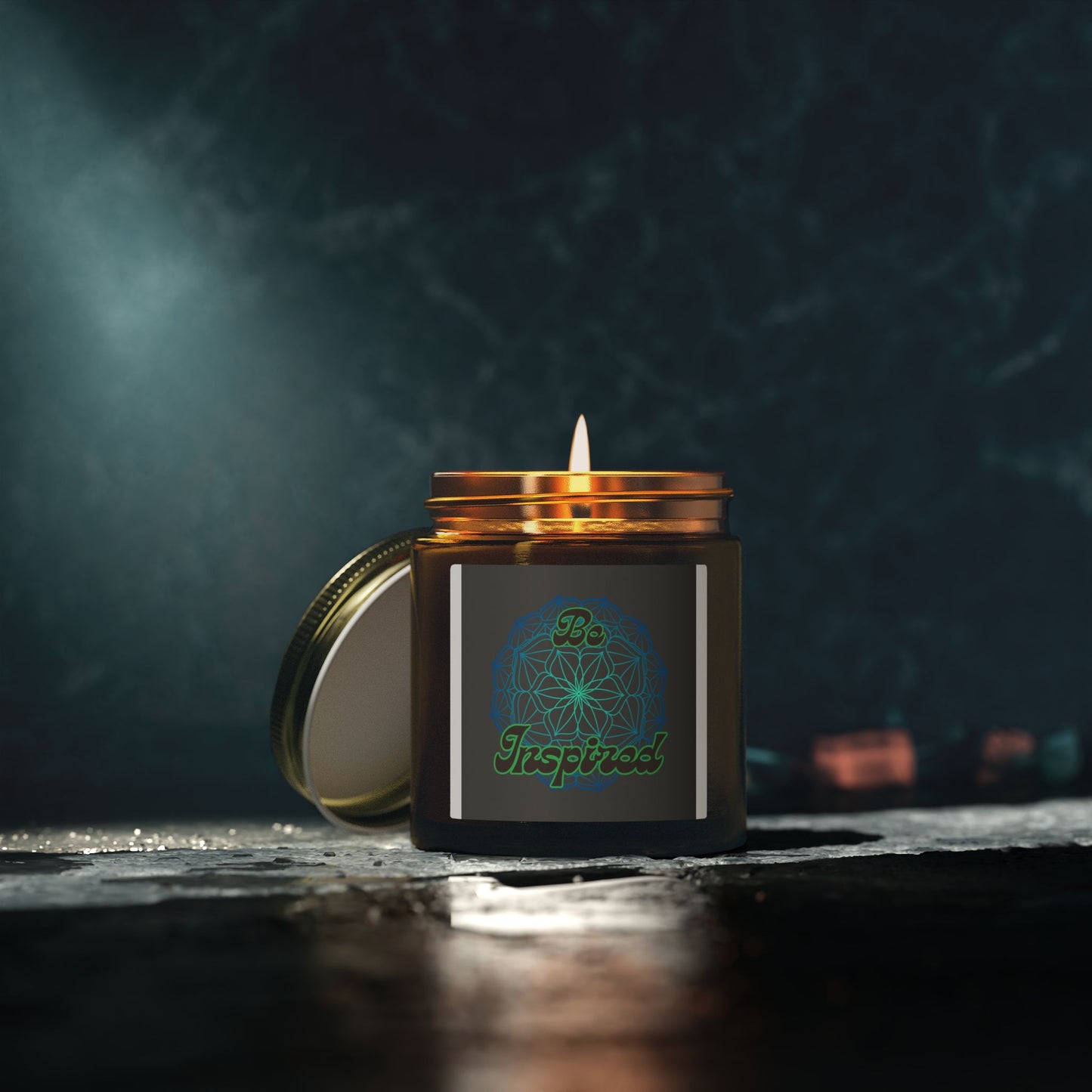 Be Inspired Coconut Apricot  Wax Jar Candle (4oz/9oz) Just Gigi IFYKYK