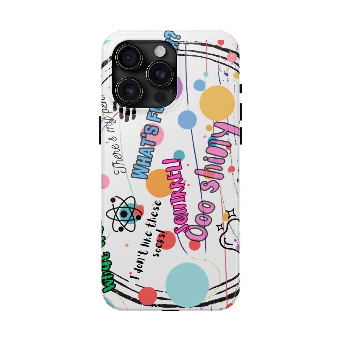 ADHD out loud Tough Phone Case by Just Gigi IFYKYK