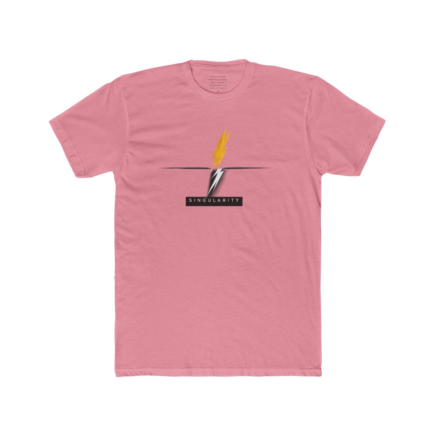 The Singularity Minimal Graphic Cotton Tee ONWARD Brand By Gigi