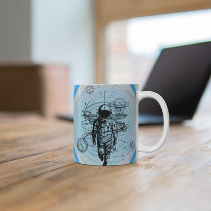 Astronaut Cosmic Journey Mug, Just Gigi IFYKYK